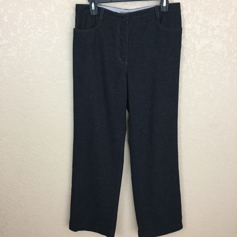 SALE
 J Crew Size 8 Wool Grey Dress Pant Slacks H35